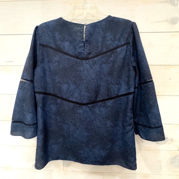 Banana republic chiffon lace floral top ❤️ - Picture 4 of 6